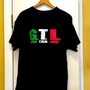 MTV’s Jersey Shore Black GTL Graphic T-Shirt! EUC